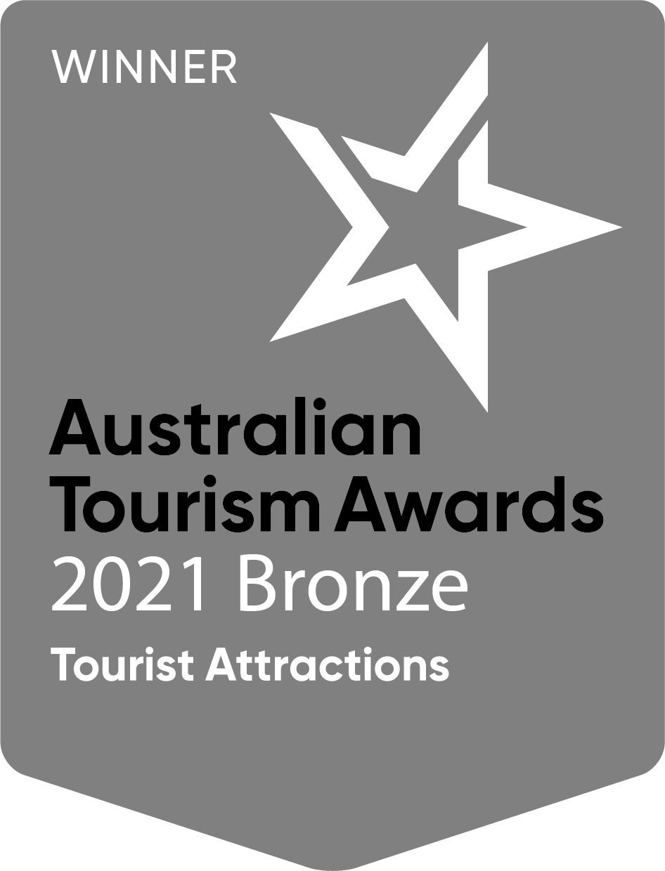 Australian Tourism Awards Bronze Tourist Attractions 2021